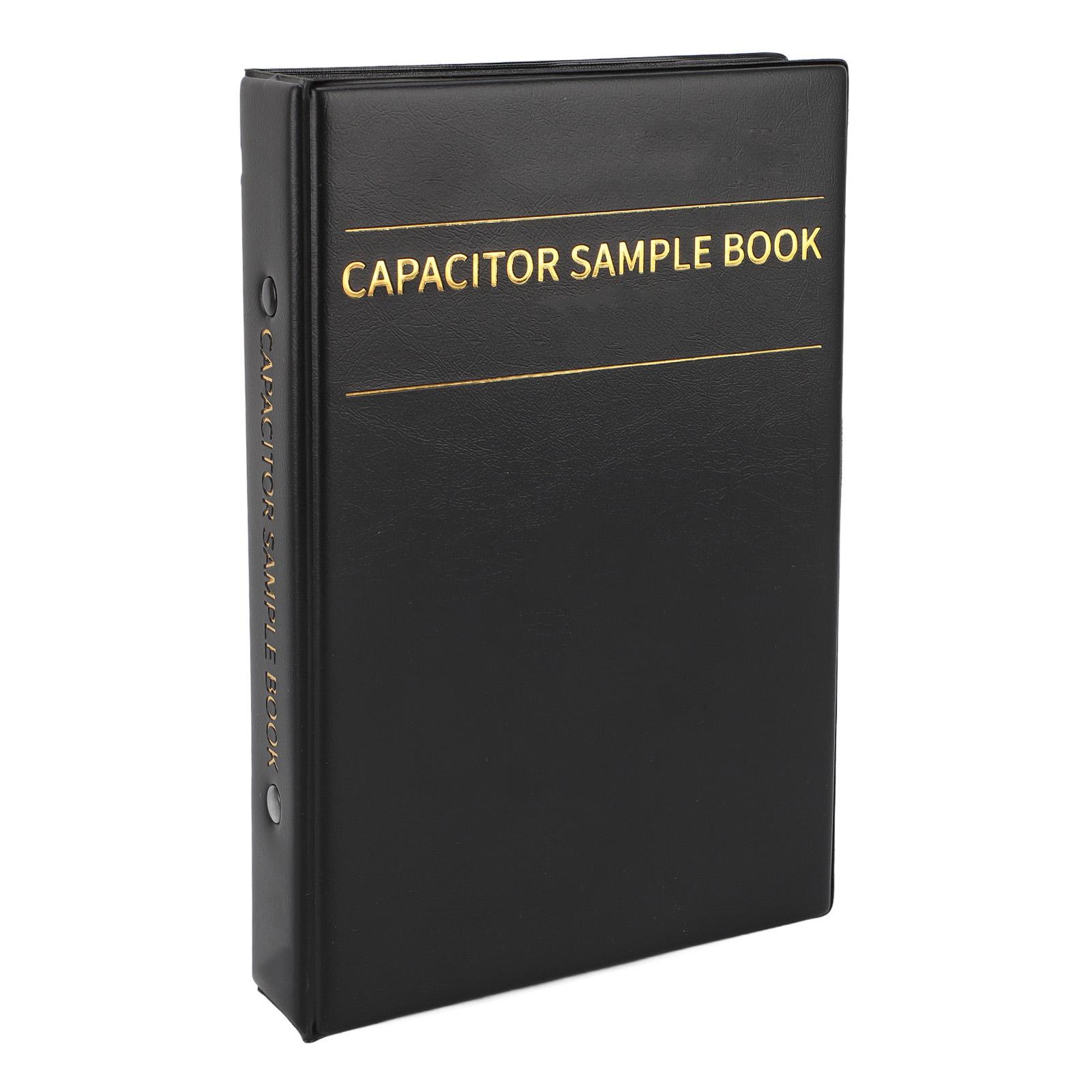 

Capacitor Sample Book Kit SMD Chip Assorted Folder High Accuracy 84 Values for Electronic Components
