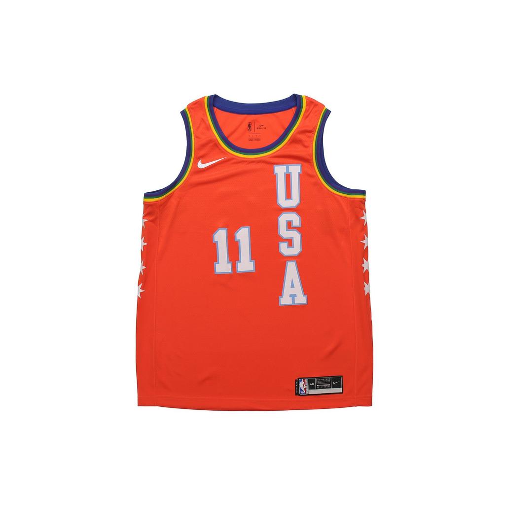 Nike Basketball Jersey Men's Orange CU8606-801