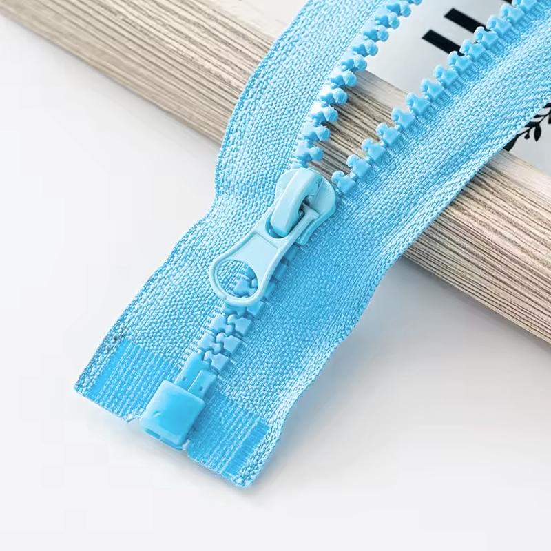 1Pc 5# Clothing Accessories Double Head Replacement Open-end Coat Resin Garment Zippers