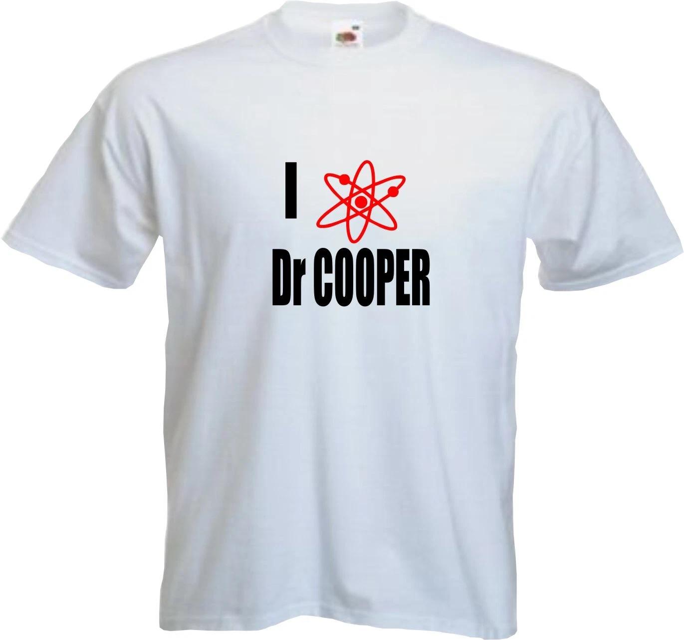 I LOVE DR COOPER - FUNNY BIG BANG THEORY SLOGAN Womens T-Shirt 2XL