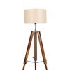 Floor Lamp Wood Stand Only, Metal Construction Multiple Style Options for Living Room, Bedroom, Home Office Decor