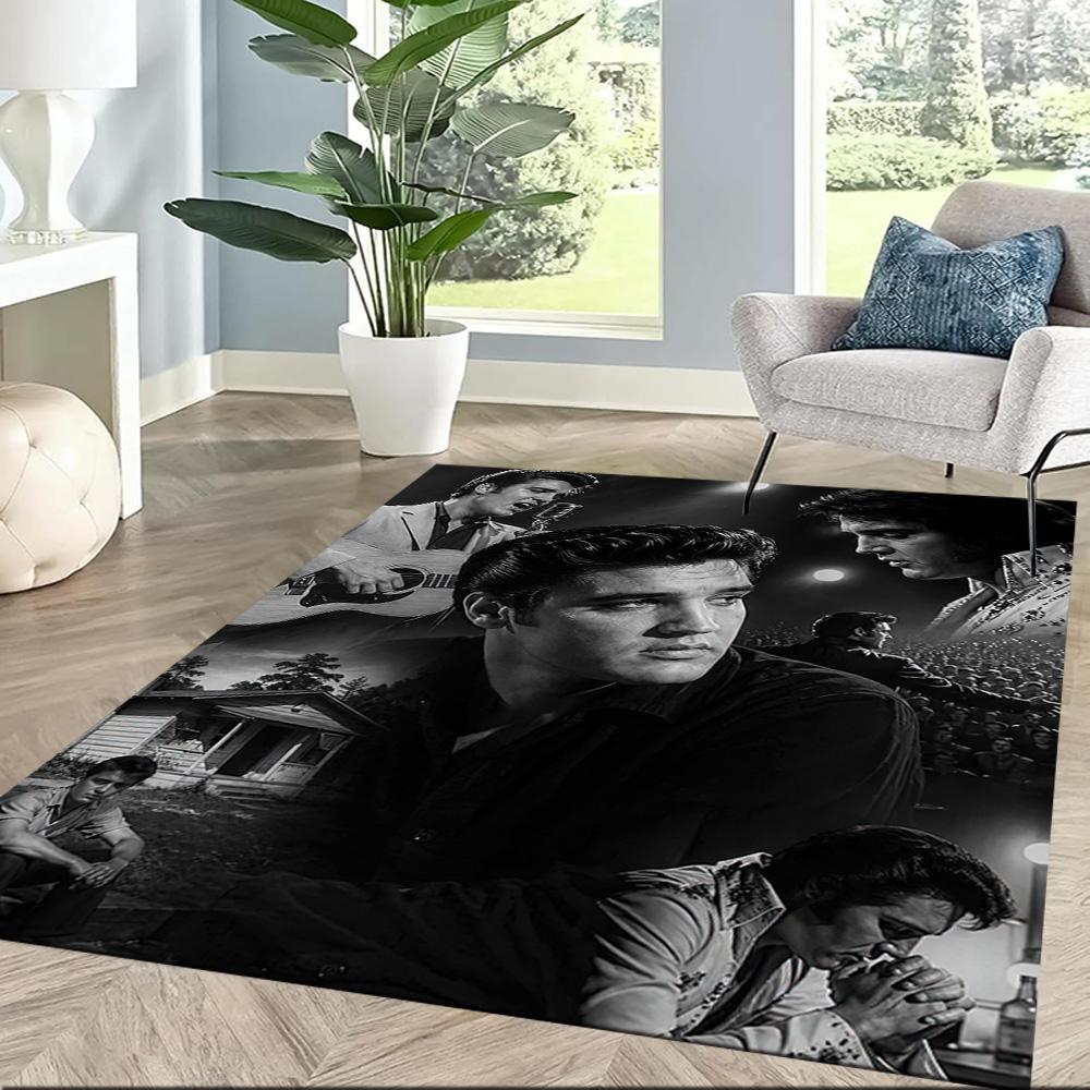 Elvis Floor Mat Design For Study Room Foyer Game Room Playrooms Antislip Rug Office Home Decor Best For Christmas