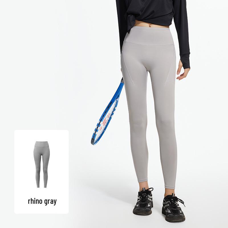 

Персиковые брюки для йоги с высокой талией и эффектом лифтинга бедер, с боковым карманом XL