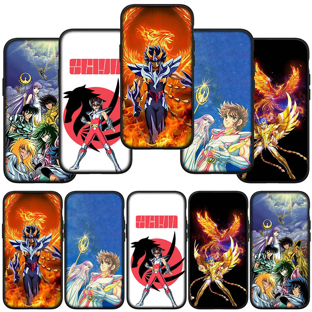 Phone Case for iPhone 17 16 15 Plus XR Huawei P30 P20 Lite Redmi Note 14 12 11 13 Pro Max OPPO A60 A80 A40 A18 A38 A54 Coque Saints Anime Seiyas Cover