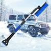 Detachable Ice Scraper Extendable Pole Snow Removal Tool Car Snow Brush  Winter Season