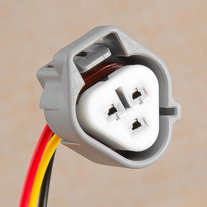 90075-60083 2 Sets Headlight Turn Signal Lamp Socket Connector Wire Harness Pigtail Fit for Lexus Nissan Mazda Toyota Infiniti