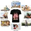 Love You Slow Much Cute Sloth Graphic Casual Couple T-Shirt Pure Cotton T-shirt