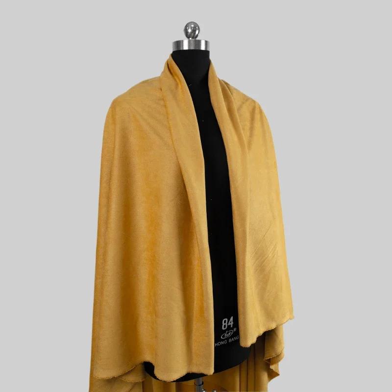 50x155cm Pure Polyester Material Frosted Suede Fabric Super Soft Ultra-fine Clothing Designer Cloth Apparel for Diy Sewing