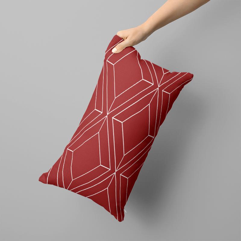 Brown Pattern Long Pillowcase 50x70 Room Sofa Nap Long Hug Pillowcase 40x60cm Home Decoration