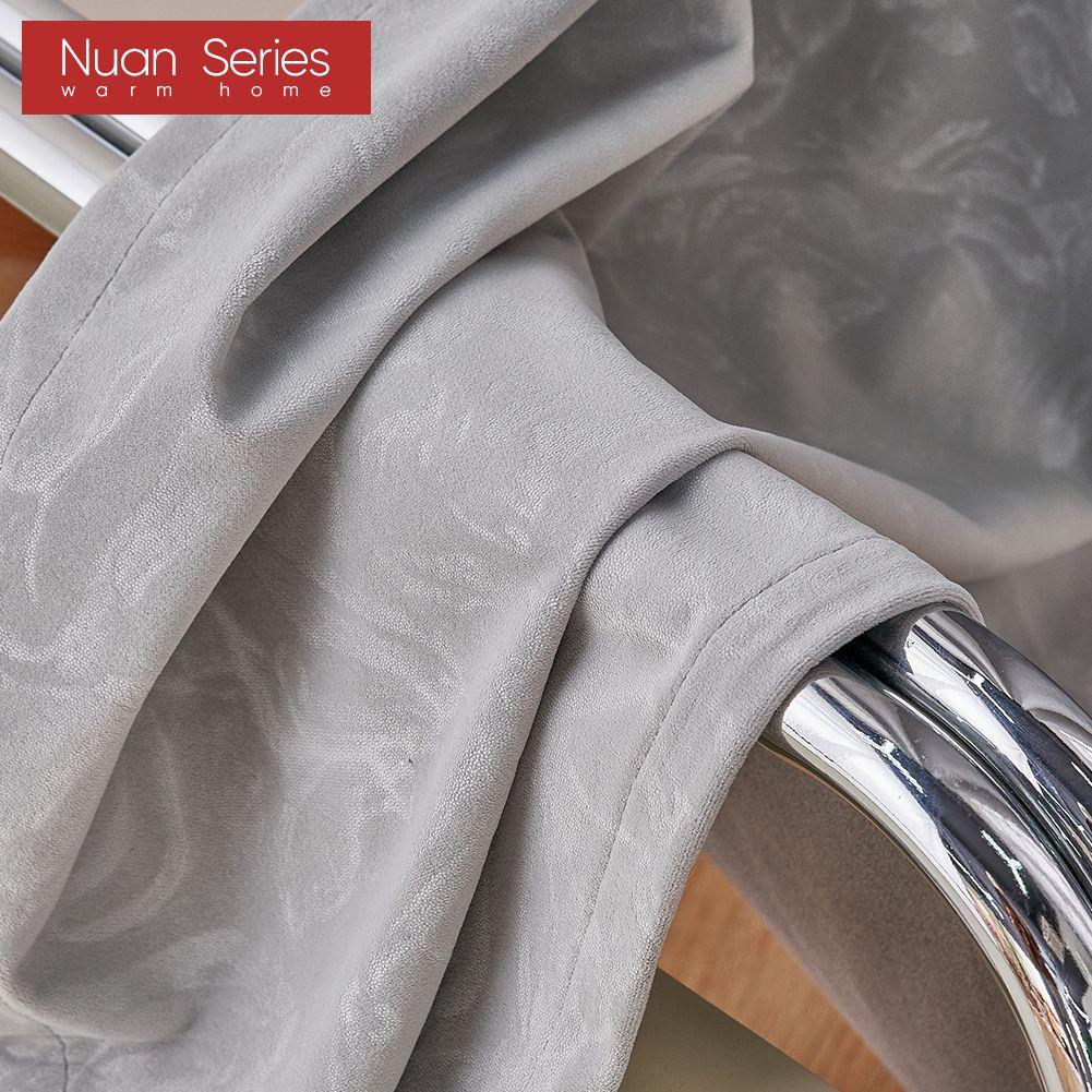 1 шт. 70-80% блокирующие свет однотонные французские светлые роскошные бархатные — фото 8