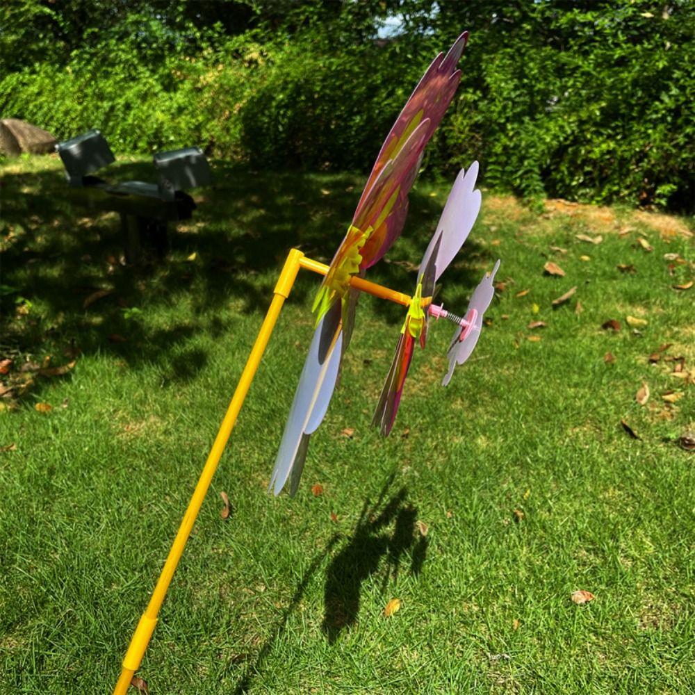 Multistile Rotierender Windspinner Großes Drehrad Windmühle Outdoor Party Picknick Deko