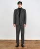 Prairie (Set) Wool Herringbone Check Blazer Setup (Charcoal)