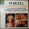 LP Record PURCELL MONTEVERDI CHOIR  ENGLISH  Hail  Bright Cecilia Ode  Sainte NUM75049 Erato 193 France Classical Used