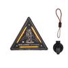 Portable Mini Camping Lights With Magnetic Suction And Lanyard Multi-Functional Tactical Triangle Lights Suitable For Camping