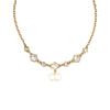 Dior Crystal Decorated Metal Bracelet Women Bracelets Gold B1695WOMCY-D03S