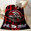 Electric Energy Holden Logo Blanket Durable Comfort Suitable for Livingroom Chair Bedding All-Season Use Stylish Decor