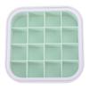 3Pcs 16 Grid Silicone Ice Cube Mold With Lid