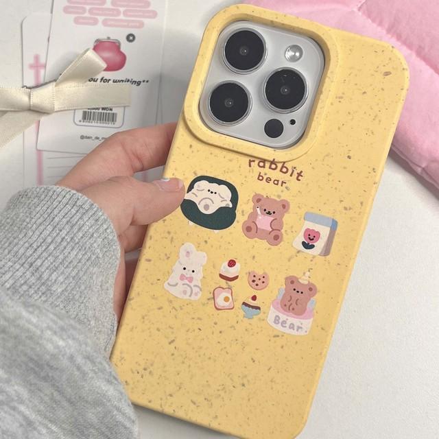 

Ins милый медведь диван кролик мультфильм торт сладкий мягкий силиконовый чехол для телефона для Iphone 13 Promax 11 12 14 Pro Max задняя крышка Капа For iphone 14pro