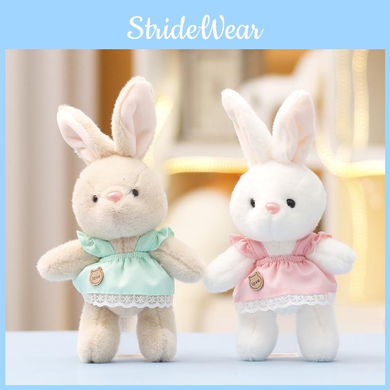 Bunny Plush Hoodie Toy Keychain Stuffed Doll Backpack Pendant Decoration Gift