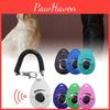High Quality Plastic Dog Training Clicker Pet Training Device In White Black Pink Blue Deep Blue Green And Lake Blue