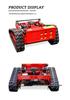 Four-Stroke Gasoline Remote Control Crawler Lawn Mower