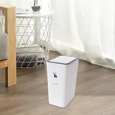 Compact Household Trash Bin for Bathroom, Bedroom, and Outdoor Use