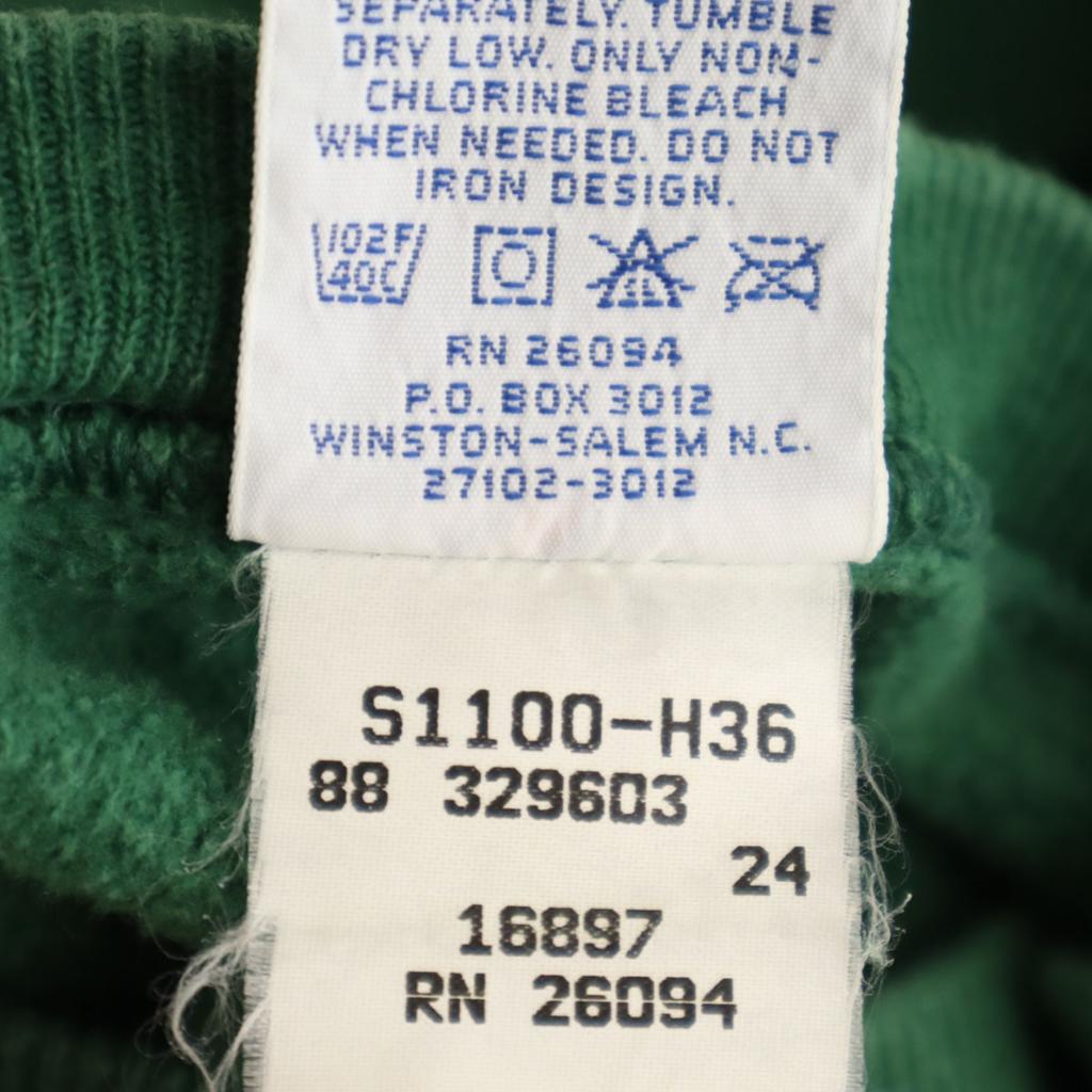 Champion 90er Jahre Old Blue Tag Langarm-Trainer L Sweatshirt mit gebürsteter Rückseite Herren Gebraucht