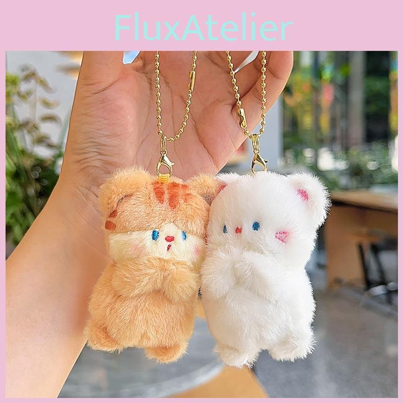 Soft Panda Piggy Plush Animal Key Chain With Magnetic Pair Backpack Pendant