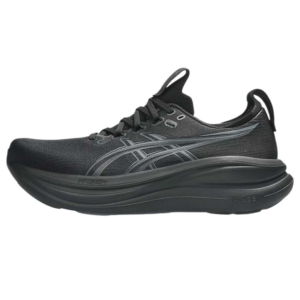ASICS Gel-Nimbus 28 Black Graphite Grey Men s 1011C127-001 EU 44