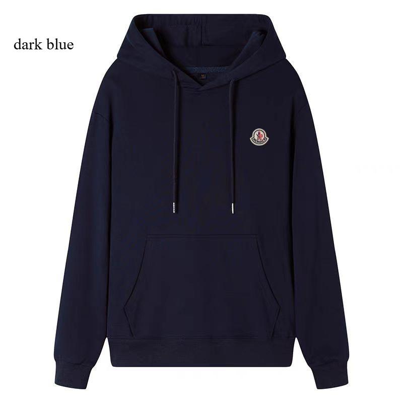 Maskovaný svetr s kapucí pánské jarní a podzimní volné jednobarevné pánské sportovní mikiny s kapucí na podzim a zimu