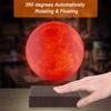 Rotating 3D Moonlight Magnetic Levitation Lunar Night Light Unique Holiday Birthday Gift Room Table Desk 16 Colors LED Moon Levitating Moon Lamp