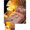 Dollhouse Craft Kit Miniature Handmade Set Cute Bed Accessories