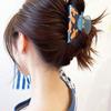 1pc Cartoon Goldfish Grab Clip Back Head Hair Bun Claws Long Hair Clip Shark Clip Hair Accessories For Female