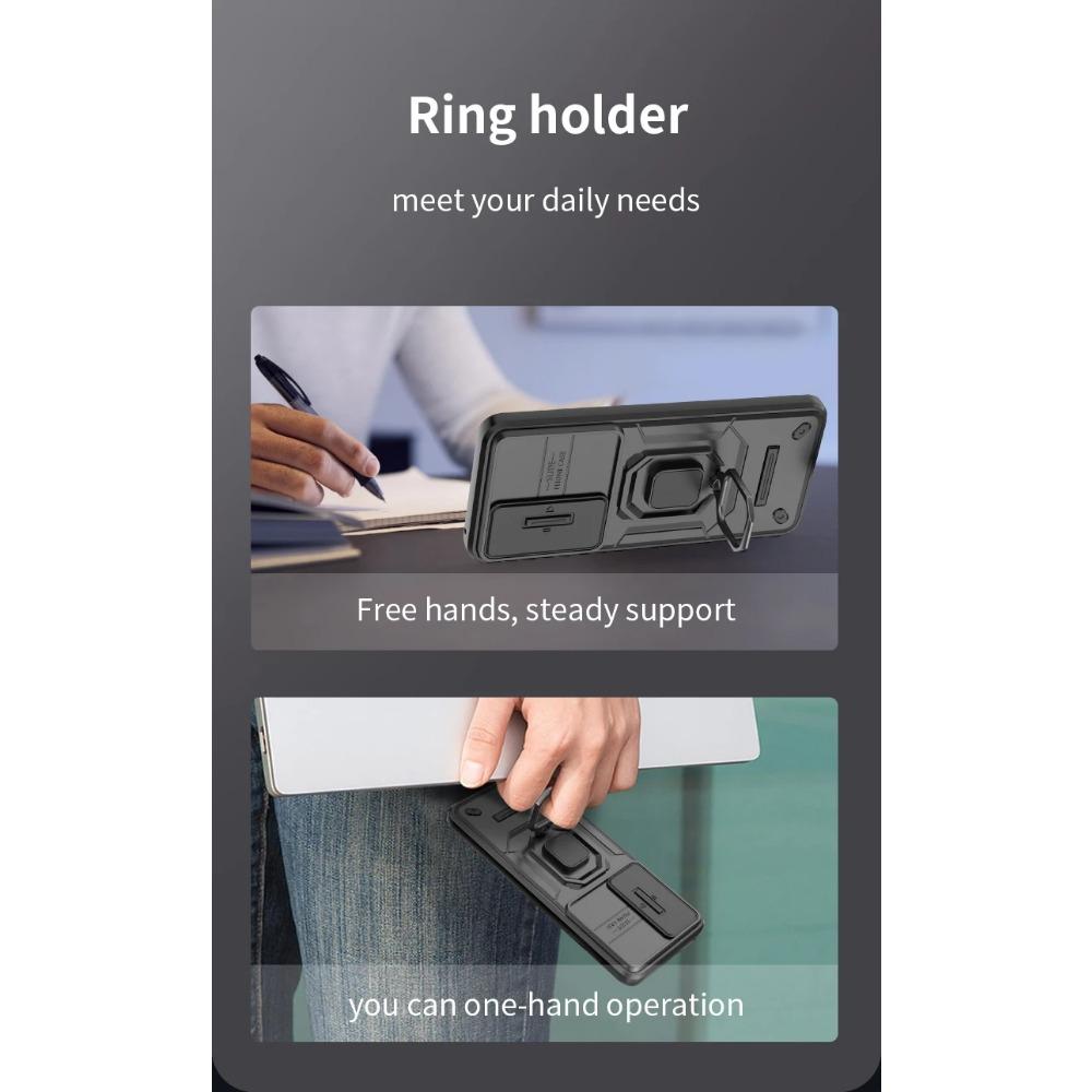 Armor Case for OPPO Reno 12 Pro 5G Reno11 F 11F Protective Cover Ring Magnetic Stand Holder Business Full Protection Cover