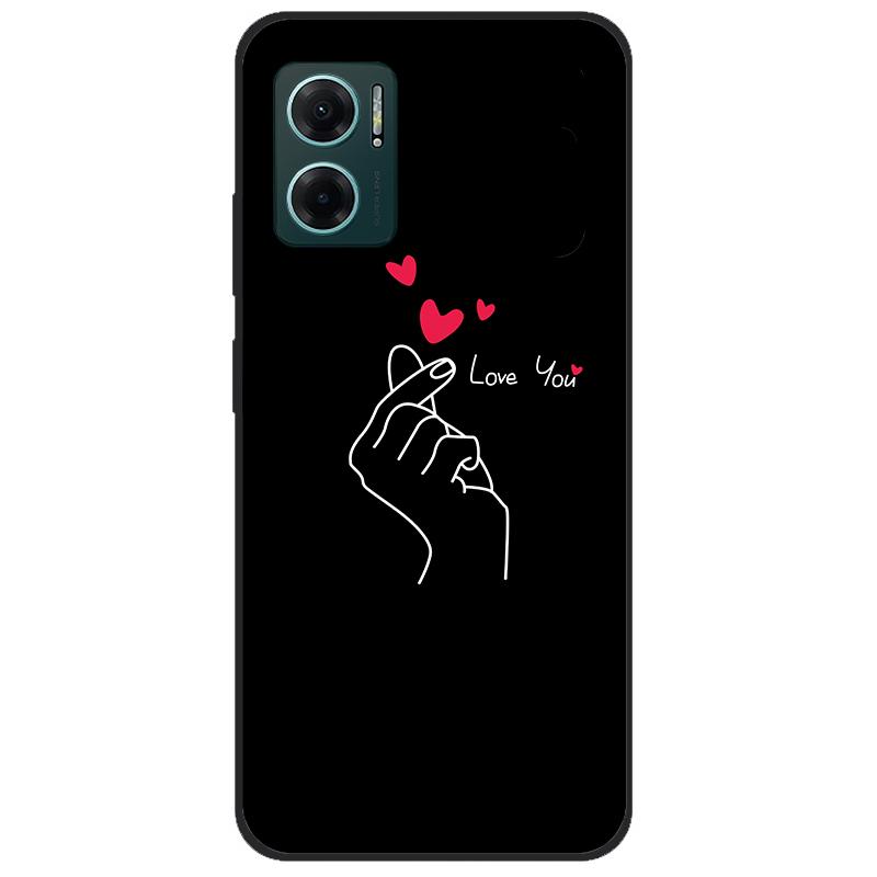 For Redmi Note 11E 5G Case 2022 NEW Fashion Lovely Soft Phone Cases for Xiaomi Redmi Note 11E Silicon Back Cover 11 E TPU BumpeR