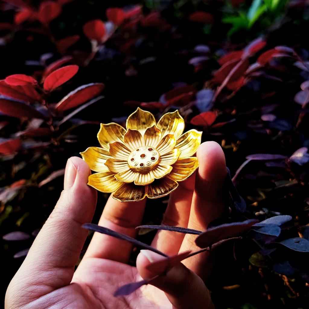 1Pcs Porous Lotus Zen Line Incense Insertion  Incense Holder Sandalwood Burner Lncense Plate Tray Retro Home Decorations