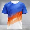Summer Breathable Quick-drying Sports Training T-shirt Men's O-neck Short-sleeved Fitness Outdoor Sportswear Fashion Gym T-shirt