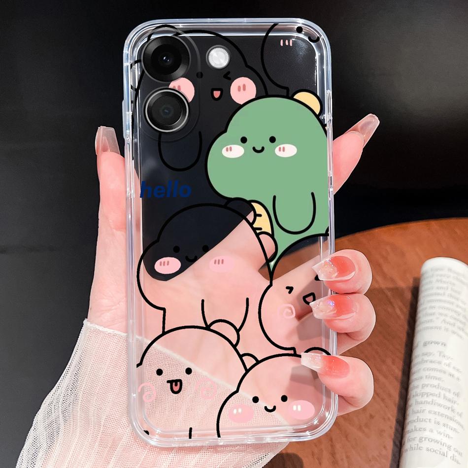 

For Poco X8 Pro Max 5G Phone Case Leisure Style Soft Cover Transparent Silicone Funda For Poco X 8 Lightweight Anti Drop Bumper Poco X8 Pro