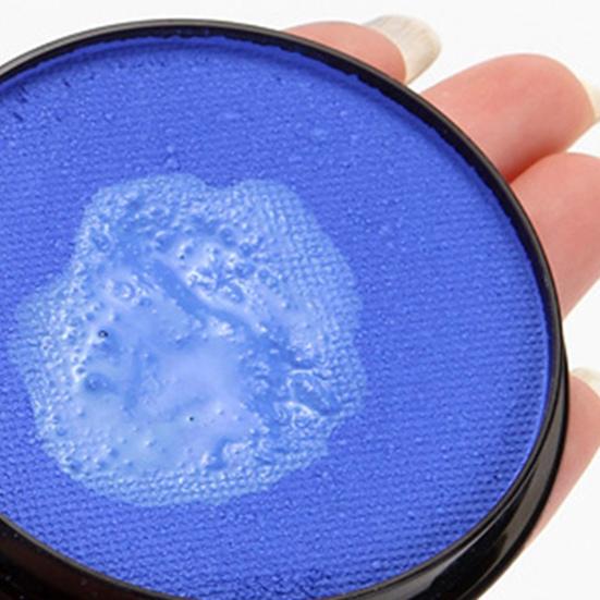 Body Painting Portable Small Even Color Bright-colored Long Lasting Wide Application Quick Dry Water Activated Vibrant Face Body Paint for Outdoor