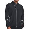 Under Armour Freizeitjacke mit Stehkragen und Buchstabendruck für Herren, Schwarz, 1378885-001