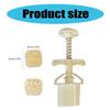 Dessert Molds Flower Fish Shape Cake Molding Cake Pressing Molds ABS Texture Present for Professional Baking People