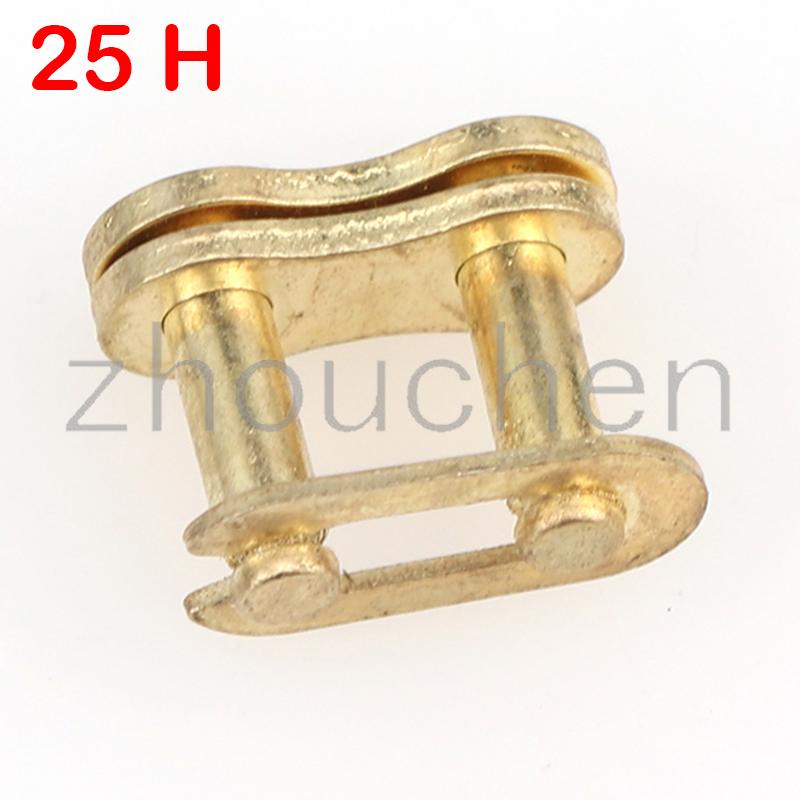 4pc/lot 25H/T8F/415H/420/428/428H/520/530 Chain Master Link Pocket Dirt Pit ATV Quad Go Kart E Gas Scooter Motorcycle