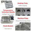 6L 2.5KW Heavy Duty Stainless Steel Electric Deep Fryer Commercial Kitchen Frying Chip Cooker Basket for Buffalo Wings