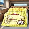 Warm Friendship Pompompurin Rv Blanket Soft And Cozy Lightweight For All Seasons Perfect For Travel Camping Picnic Sofa Rv Bed Living Room Ideal Gift