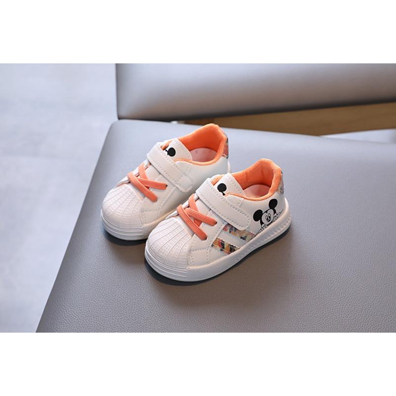 Spring and Autumn Baby Toddler Shoes Soft Baseplate Shoes Children's Sports Shoes Single Shoes White Shoes One Piece Is Sent On Behalf of Others