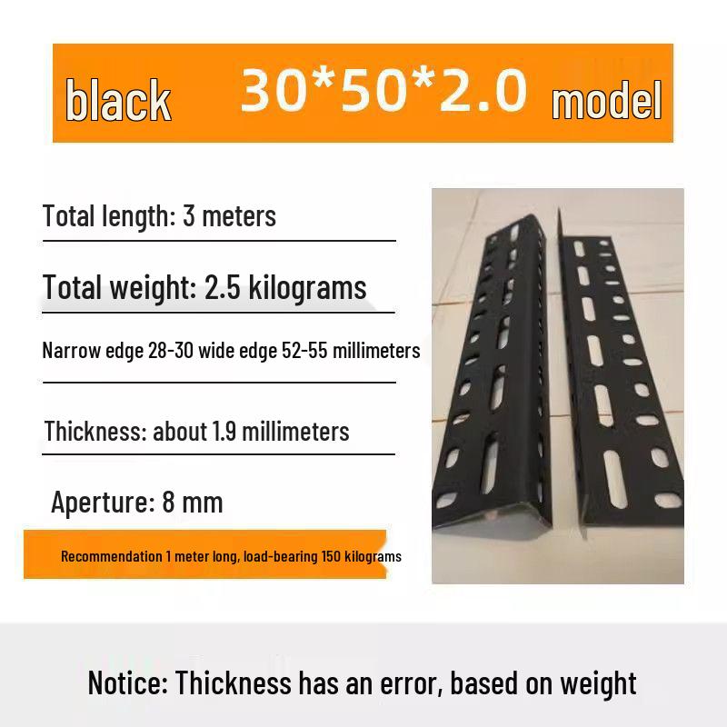 Adjustable Stainless Steel Angle Iron Shelf Rack