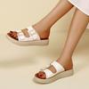 35-43 New Summer Casual Sandals for Women, Comfortable, Non-slip, Buckle, One-strap Sandals