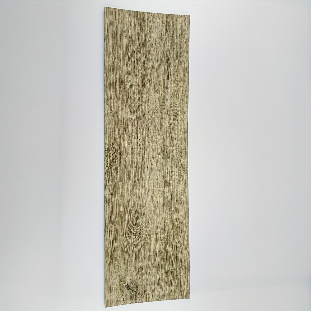 10 Stück 51x15cm Holzmaserung Selbstklebende Bodenaufkleber Feuchtigkeitsbeständig Wasserdicht Wandaufkleber Tapete für Schlafzimmer