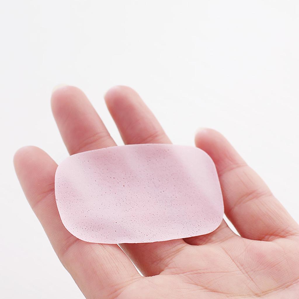 20pcs Portable Hand Washing Mini Soap Paper Disposable Bath Travel
