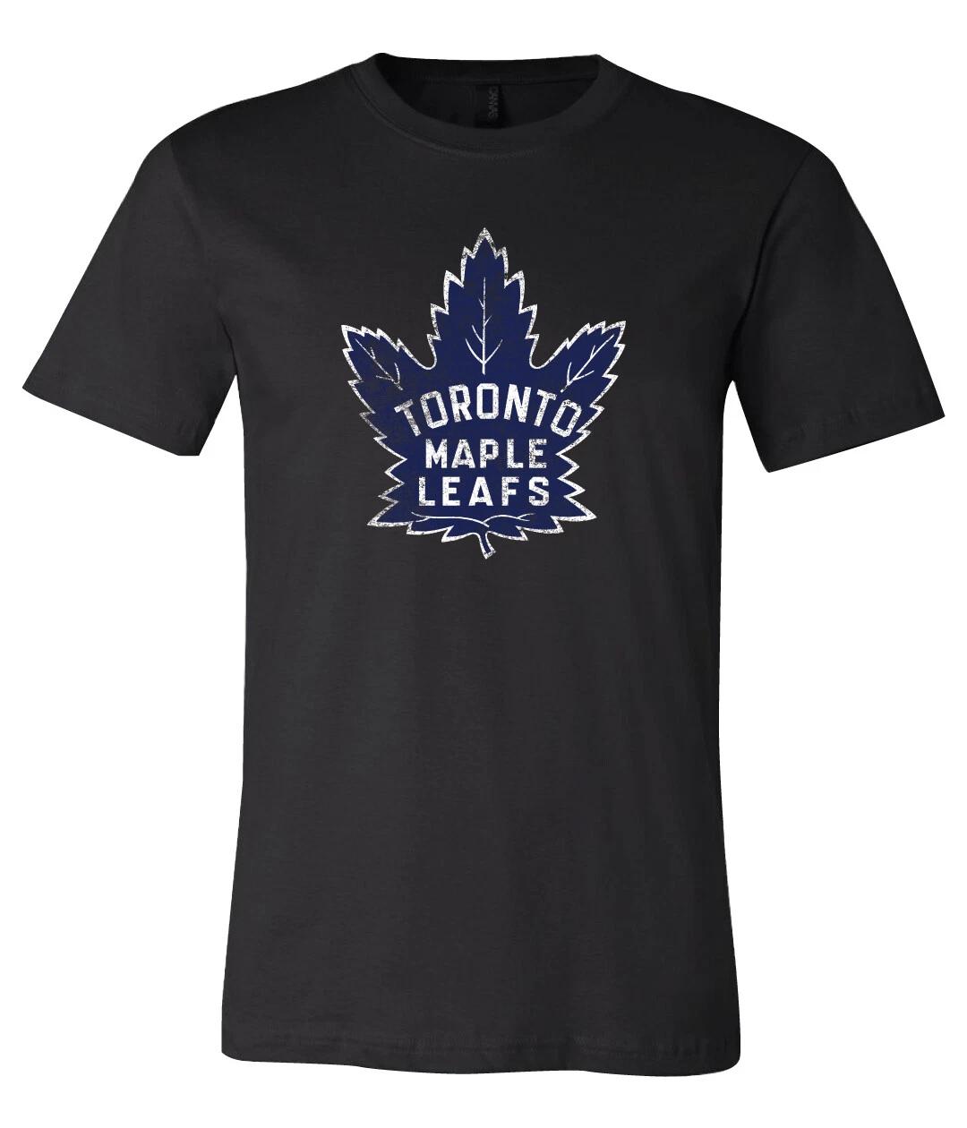Toronto Maple Leafs Distressed logo shirt S-6XL Tracking!! 4XL